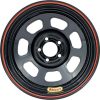 WHEEL 14X7 D-HOLE 5X100MM 2IN BS BLACK