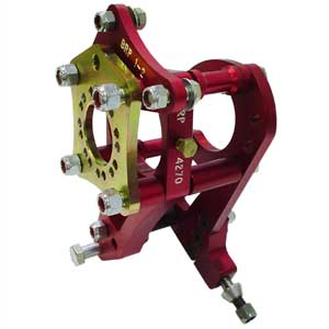 Left rear birdcage roller