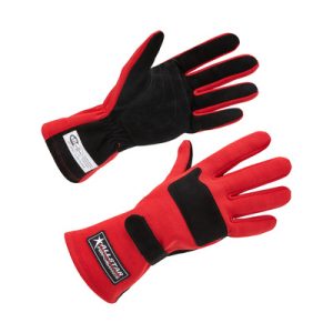 DRIVING GLOVES SFI 3.3/5 D/L RED MEDIUM